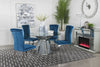 Quinn 5-piece Hexagon Pedestal Dining Room Set