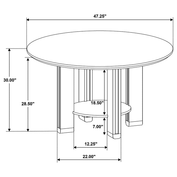 Ottowa Dining Tables Round