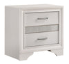 Miranda 2-drawer Nightstand Tray White image