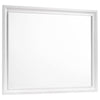 Barzini Rectangle Dresser Mirror White image