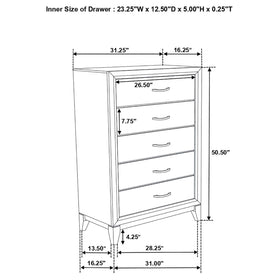 Watson Bedroom Set Grey Oak and Black