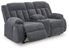 Observation Power Reclining Loveseat with Console