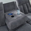 Observation Power Reclining Sofa with Drop Down Table