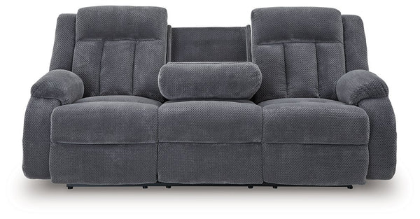 Observation Power Reclining Sofa with Drop Down Table