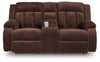 Observation Power Reclining Loveseat with Console