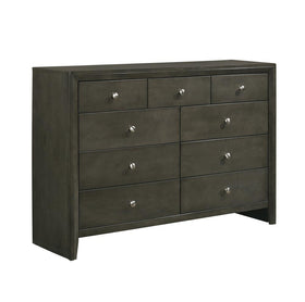 Serenity 9-drawer Dresser Mod Grey