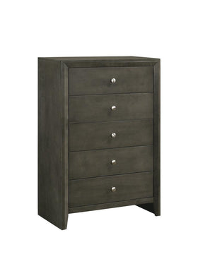 Serenity 5-drawer Chest Mod Grey