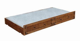 Oakdale Storage Trundle Rustic Honey