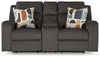 Kanlow Reclining Loveseat with Console