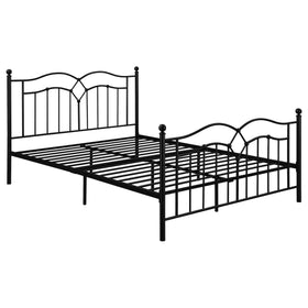 Klossen Queen Platform Bed Black