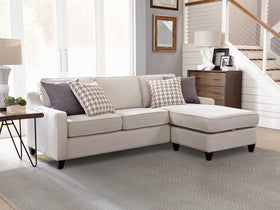 Mcloughlin Upholstered Sectional Platinum