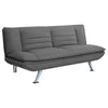 Julian Upholstered Sofa Bed with Pillow-top Seating Grey image