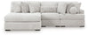 Cuddle Plush Sectional with Chaise