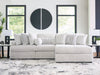 Cuddle Plush Sectional with Chaise