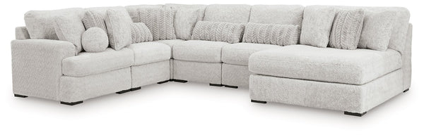 Cuddle Plush Sectional with Chaise