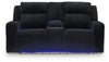 Forest Lake Power Reclining Loveseat with Console