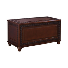 Finlay Flip Open Storage Cedar Chest Deep Tobacco