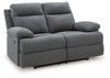 Side-Swipe Reclining Loveseat