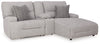 Acklen Place Power Reclining Sectional Sofa with Chaise