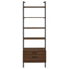 Owens 3-piece 96-inch Wall Mounted Bookshelf Set Walnut