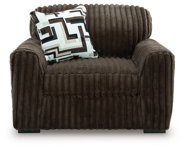 Midnight-Madness Oversized Chair