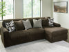 Midnight-Madness Sectional Sofa with Chaise
