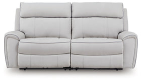 Social Pointe Reclining Loveseat