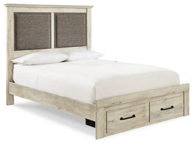 Cambeck Upholstered Panel Storage Bed