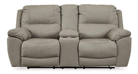 Next-Gen Gaucho Reclining Loveseat with Console