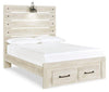 Cambeck Bed with 2 Storage Drawers