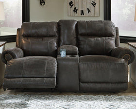 Grearview Power Reclining Loveseat with Console