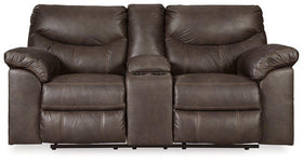 Boxberg Reclining Loveseat with Console