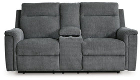 Barnsana Power Reclining Loveseat with Console