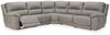 Dunleith Power Reclining Sectional