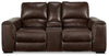 Alessandro Power Reclining Loveseat with Console