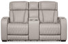 Boyington Power Reclining Loveseat with Console