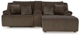 Top Tier Reclining Sectional Sofa with Chaise