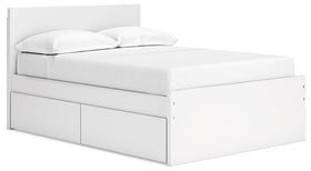 Onita Panel Bed with 1 Side Storage