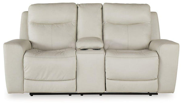 Mindanao Power Reclining Loveseat with Console