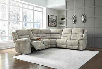 Family Den Power Reclining Sectional