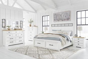 Ashbryn Panel Storage Bed