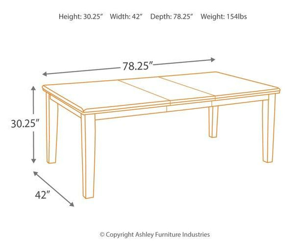 Haddigan Dining Extension Table