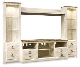 Willowton 4-Piece Entertainment Center