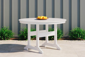 Crescent Luxe Outdoor Dining Table