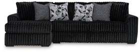 Midnight-Madness Sectional Sofa with Chaise