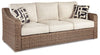 Beachcroft Beachcroft Nuvella Sofa with Coffee and End Table