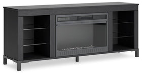 Cayberry 3-Piece Entertainment Center with Electric Fireplace