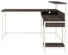 Dorrinson Home Office L-Desk with Storage