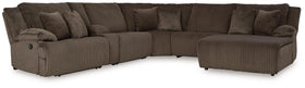 Top Tier Reclining Sectional with Chaise