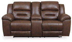 Stoneland Reclining Loveseat with Console